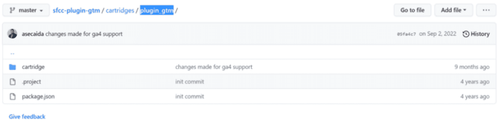 GTM cartridge for SFCC