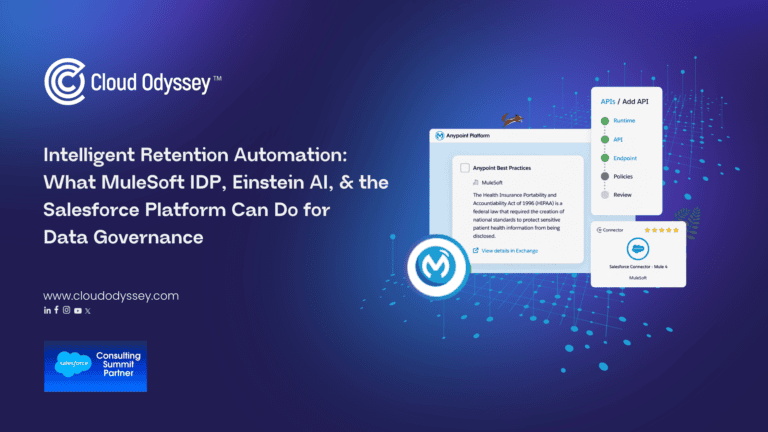 Intelligent Retention Automation: What MuleSoft IDP, Einstein AI, & the Salesforce Platform Can Do for Data Governance