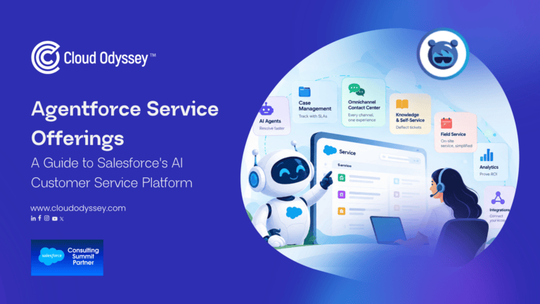Salesforce Agentforce Service : Cloud Odyssey Salesforce Partner and MuleSoft Partner
